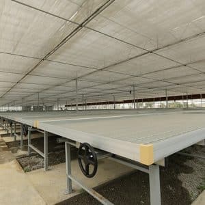 GREENHOUSE FLOOD BENCHES